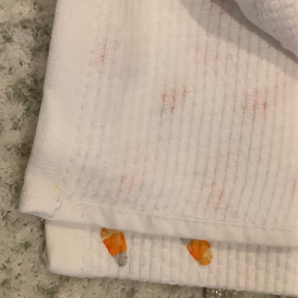 Kitchen Aid Candy Corn Designer Kitchen Towels Set of 2, NWT Cotton 16x28” - Picture 7 of 12